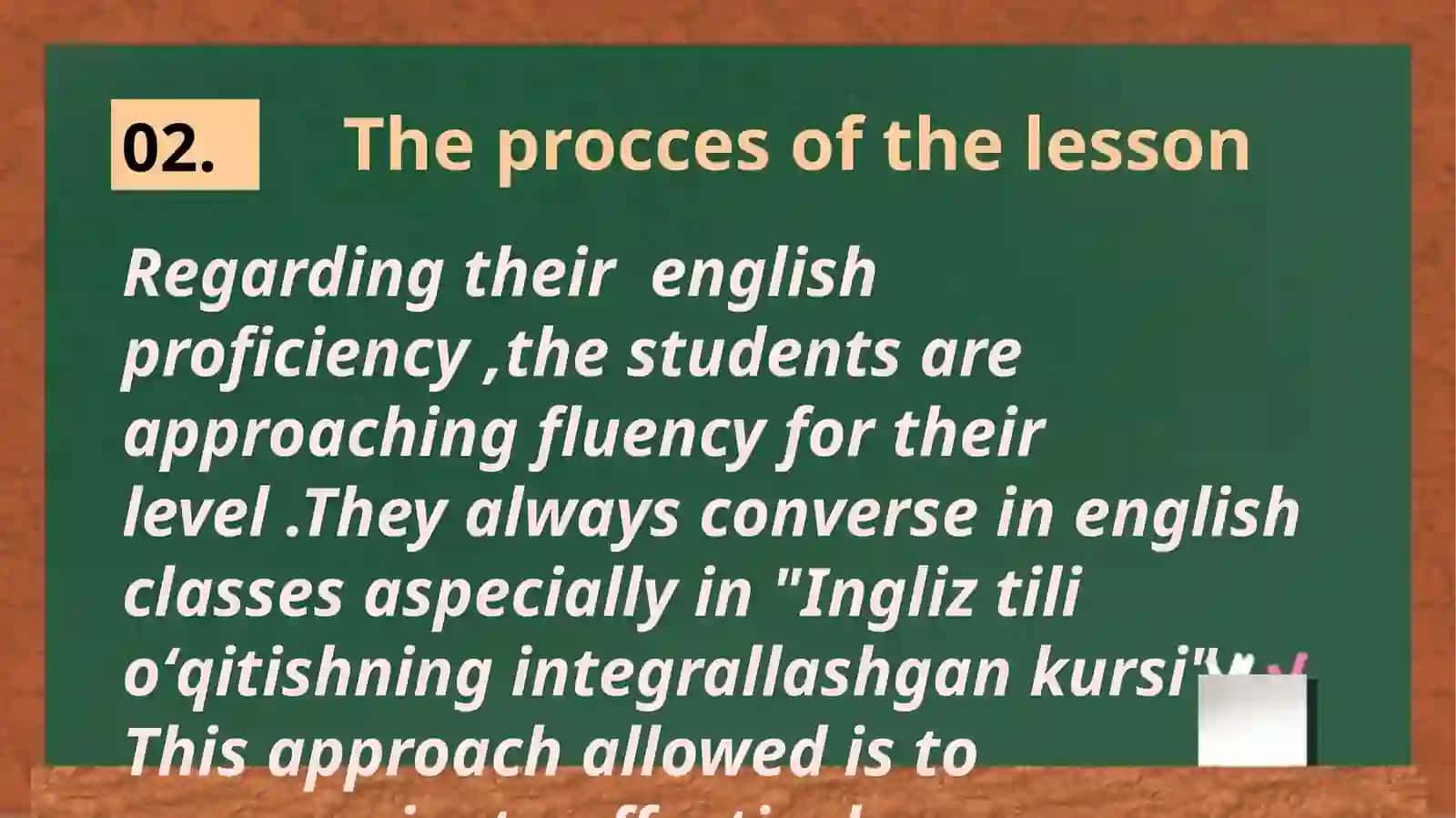 Ingliz tili oʻqitishning integrallashgan kursi 4