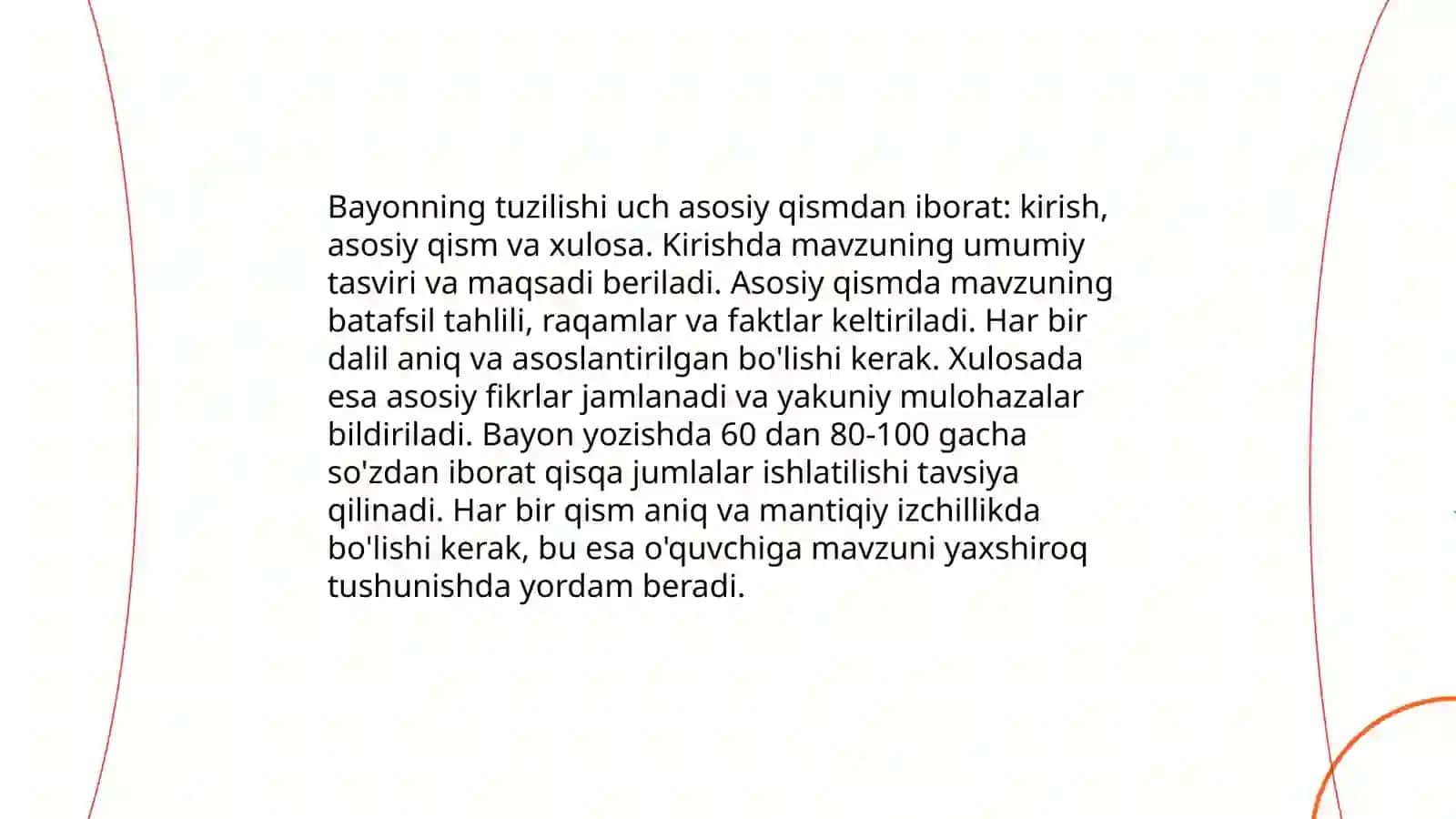 Bayon õtkazish metodikasi 4