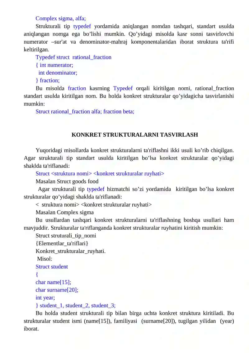 C++ strukturali algoritmlarda dastur tuzish 4
