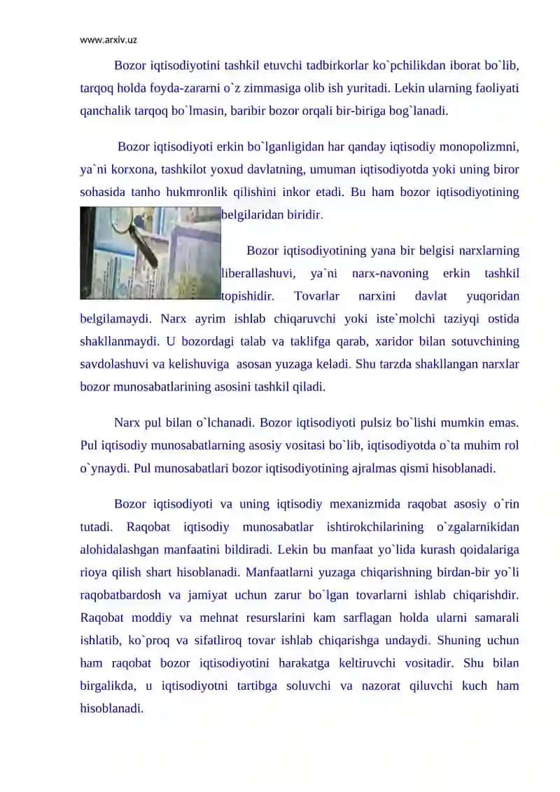 Bozor iqtisodiyoti 4