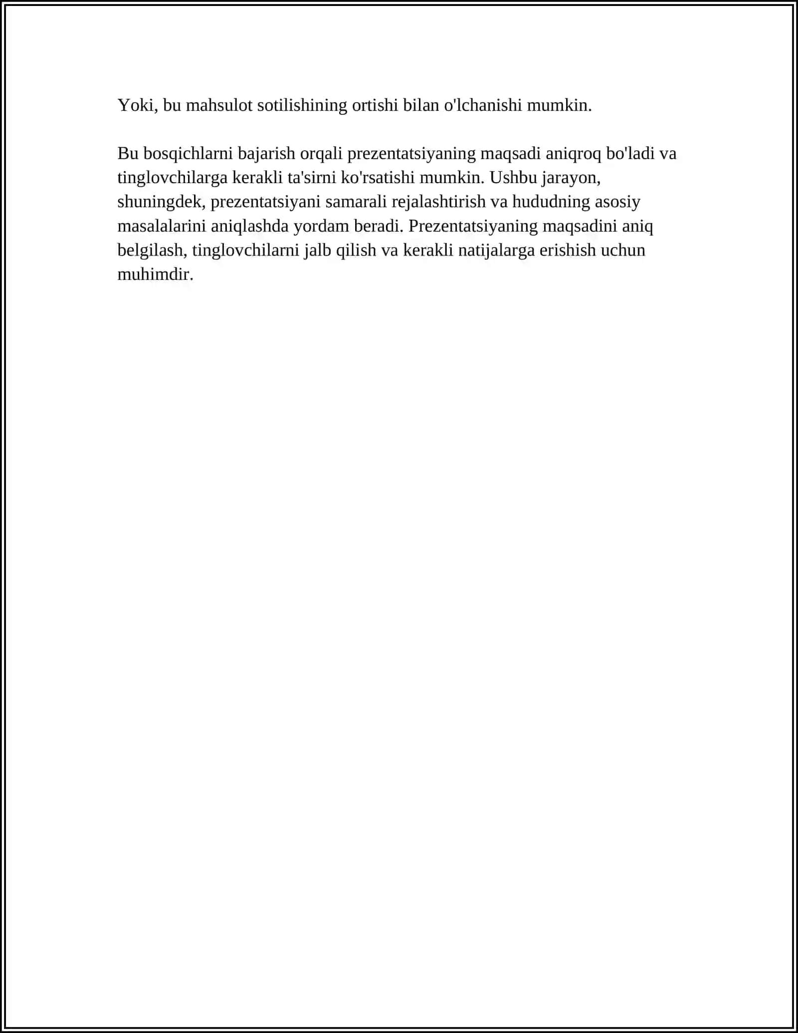 YOZUV VA TAQDIMOT QILISH KO'NIKMALARI 4