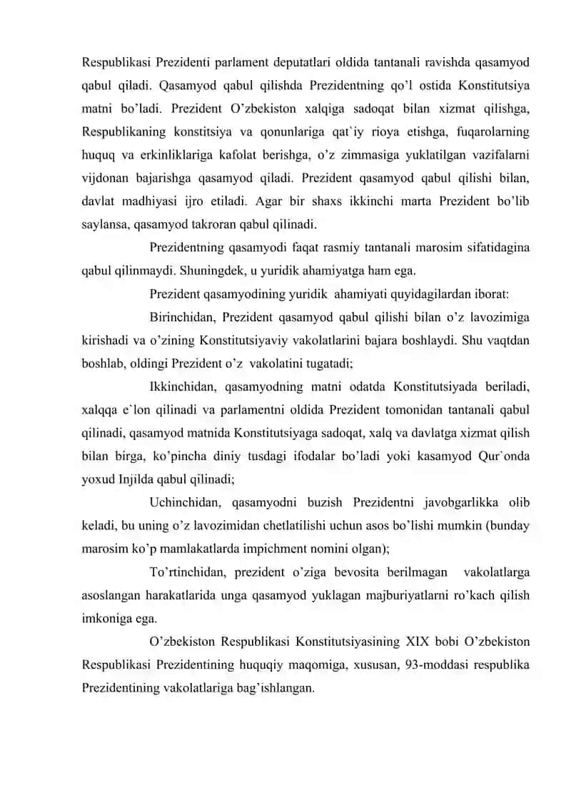 O'zbekiston Respublikasi Prezidenti 4