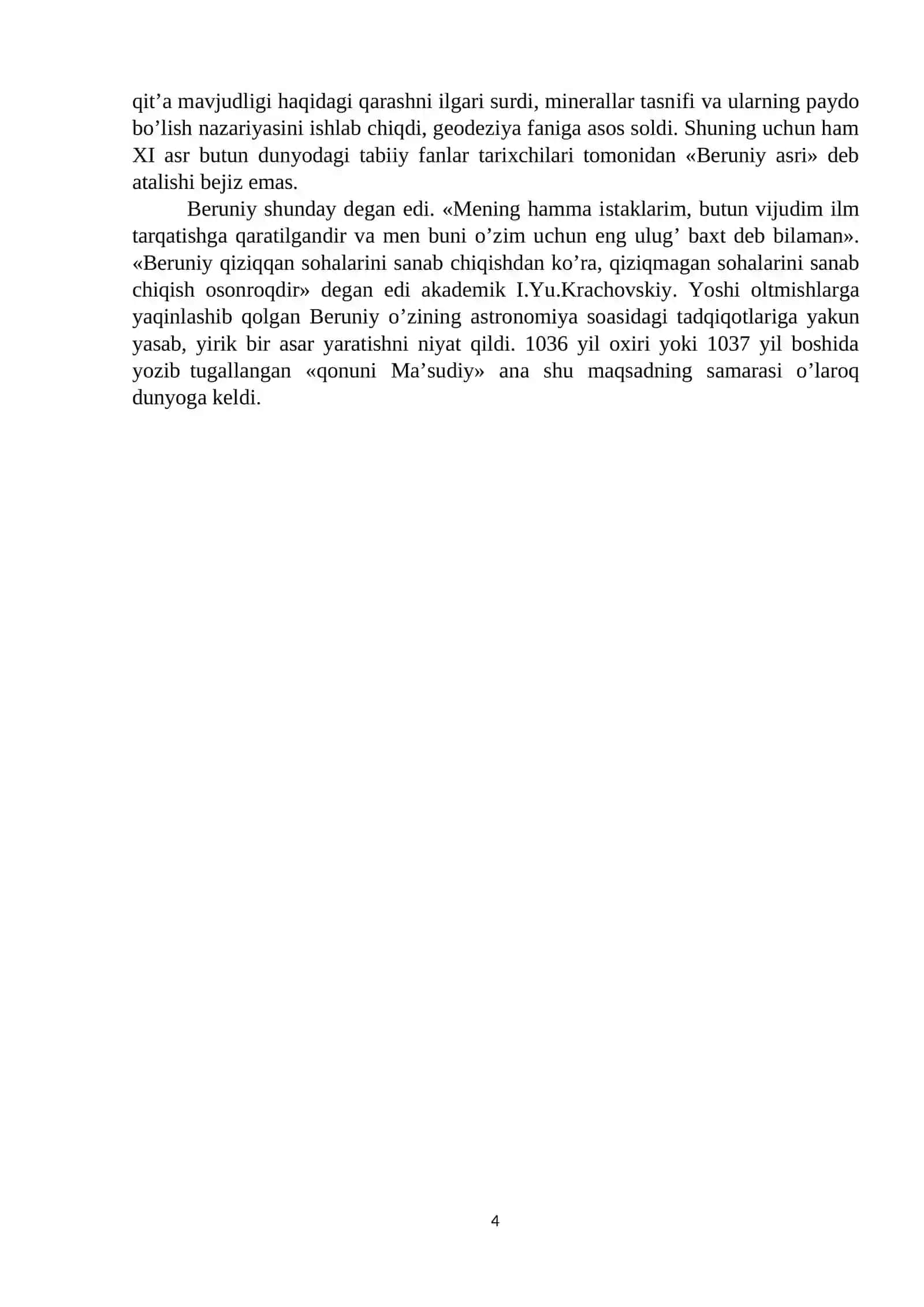 Abu Rayhon Beruniyning tarixiy asarlari 4