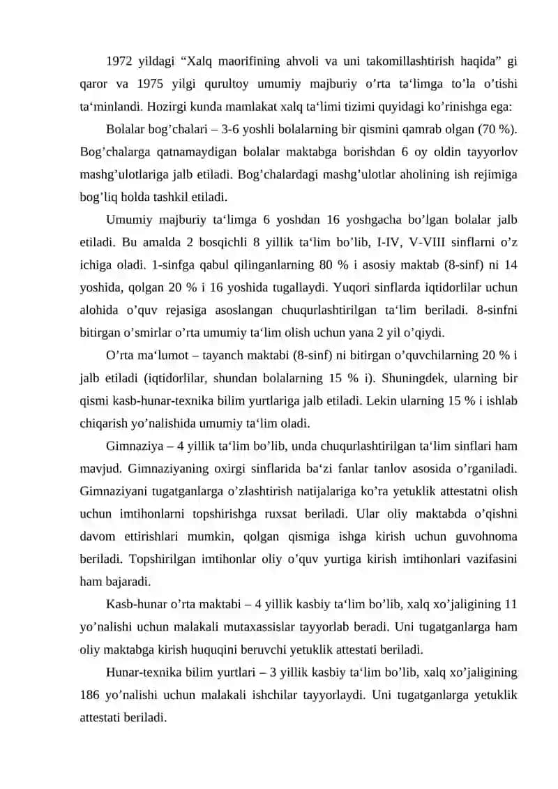 Yevropa mamlakatlarida maktab, ta‘lim-tarbiya va pedagogika 4