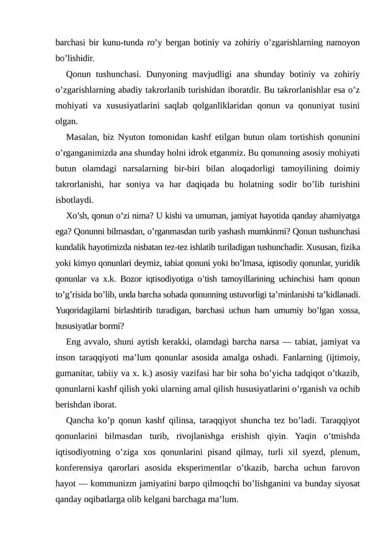 Falsafiy qonunlar 4