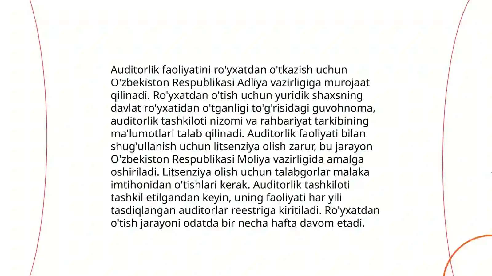 O'zbekistonda auditorlik tashkilotlari faoliyati 4