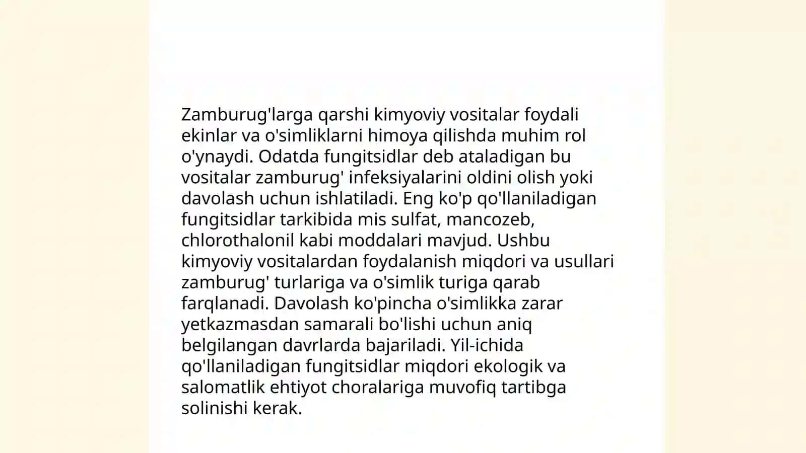 Zamburug'larga qarshi vositalar 4
