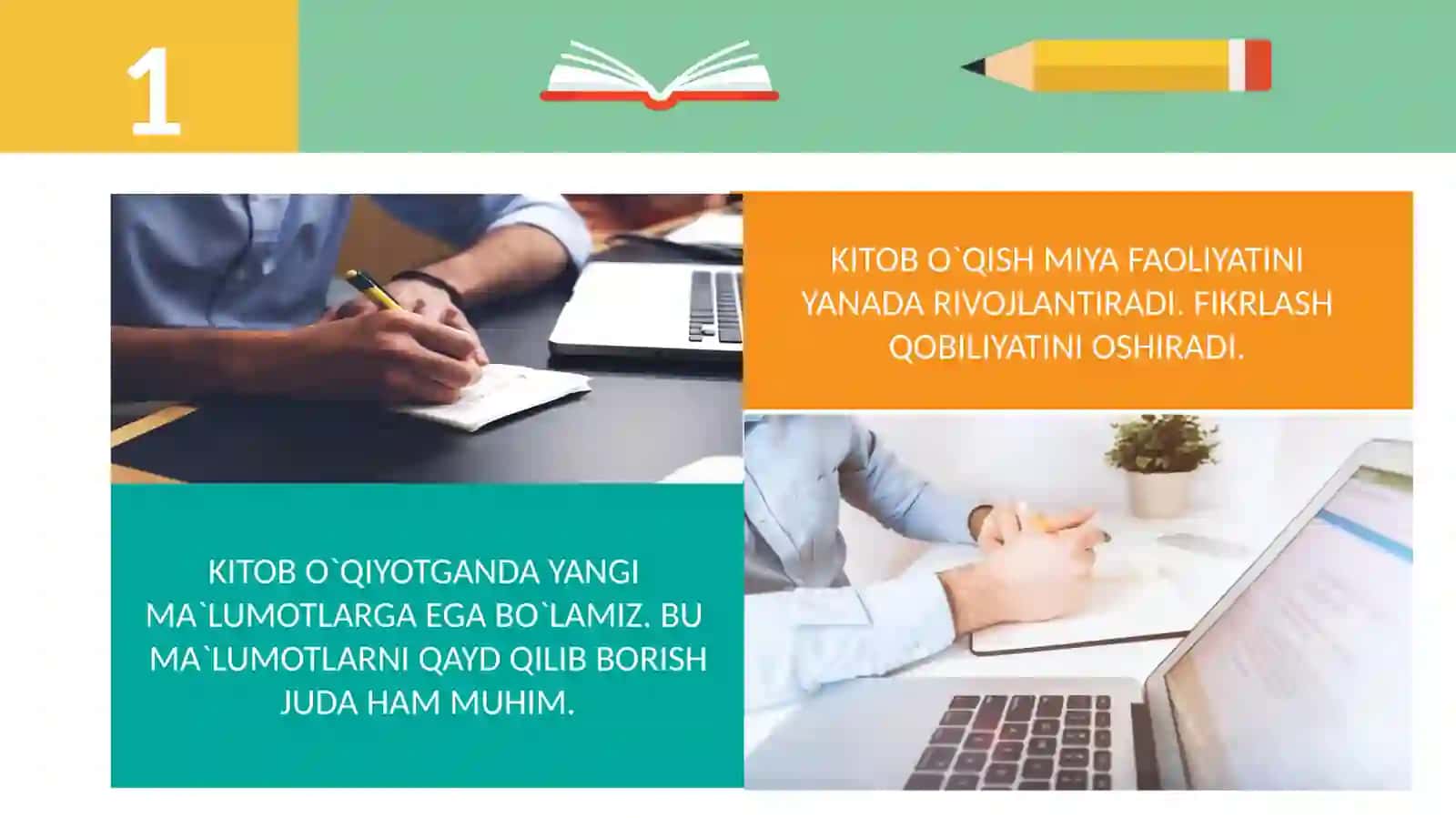 PPT Qanday qilib kitob o'qishga odatlanish mumkin? 4