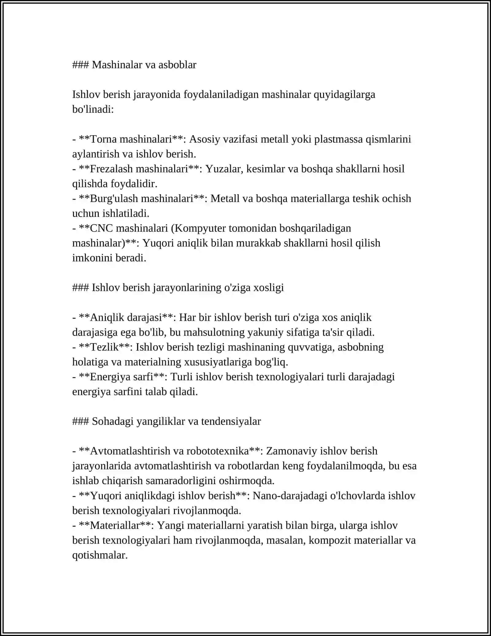 ERKAKLAR UST KIYMIGA TEXNOLOGIK ISHLOV BERINSH 4