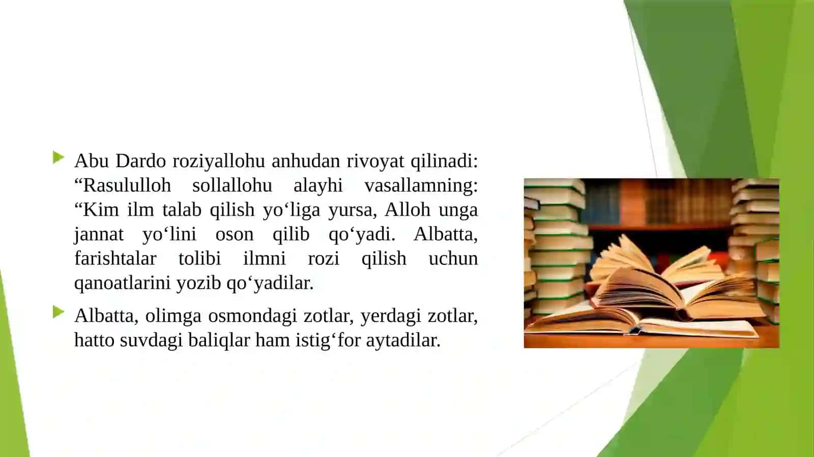 BESHIKDAN QABRGACHA ILM IZLA 4