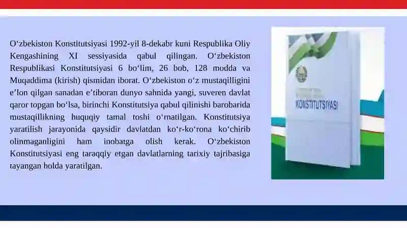 KONSTITUTSIYAMIZNING YARATILISH TARIXI 4