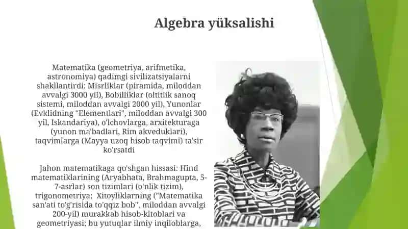 Matematika va Ilmiy Inqilob 4