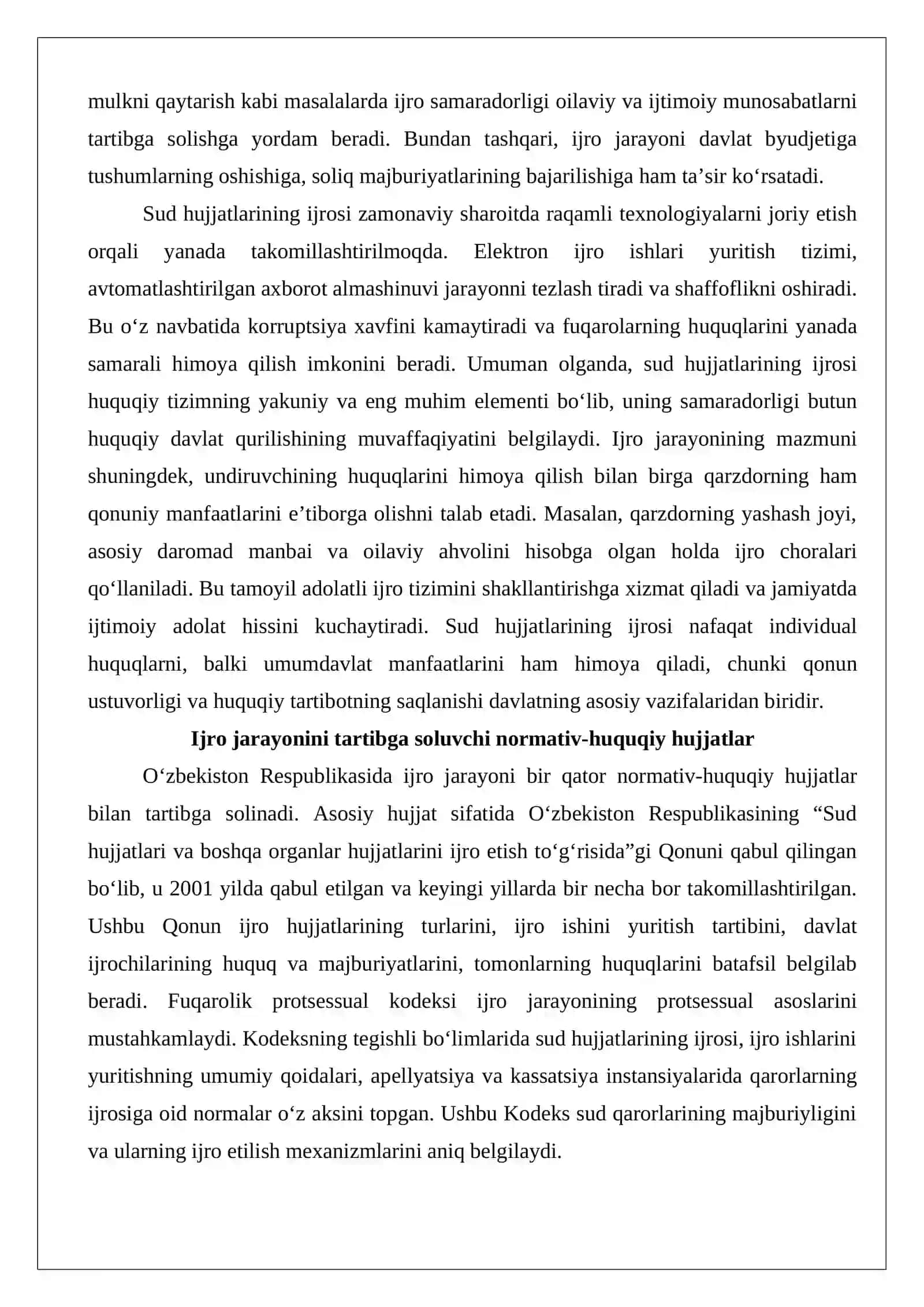 Sud hujjatlarining ijrosi 4
