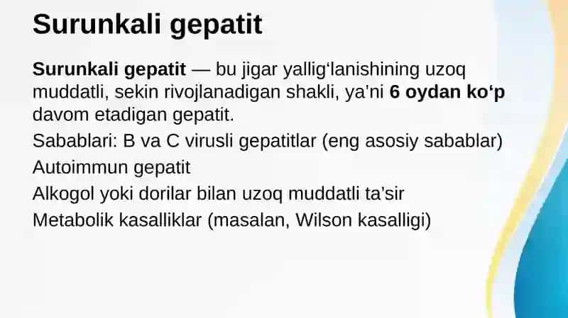 Surunkali gepatit 4