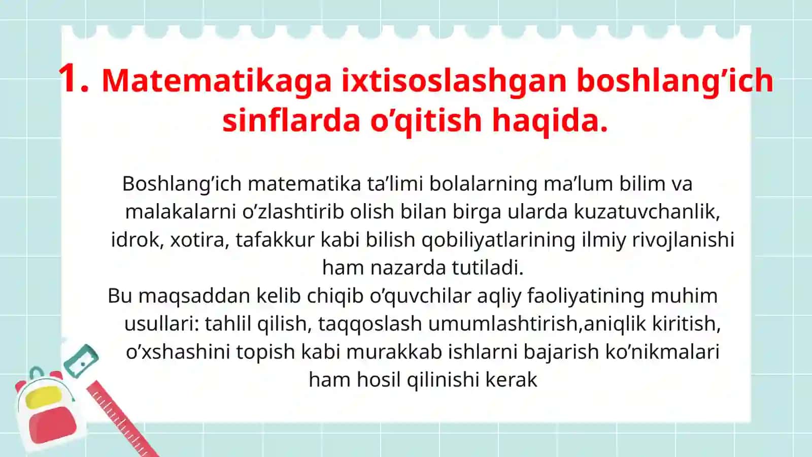 Matematika kurslari 4