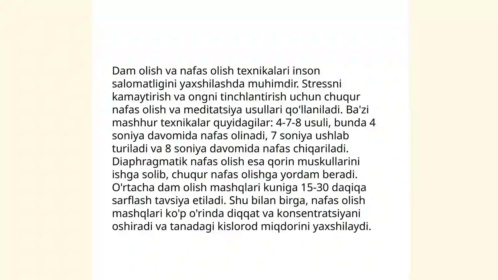 Psixik zoʻriqishni bartaraf etuvchi treninglar 4