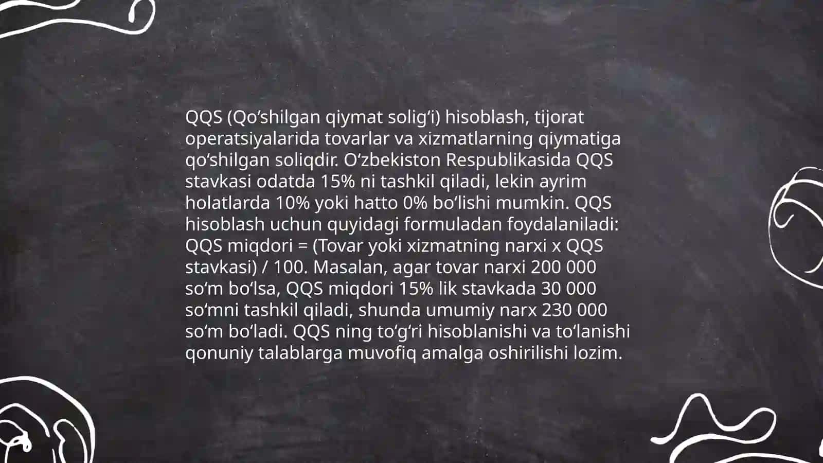 Soliq hisobi va soliq hisobotlari 4
