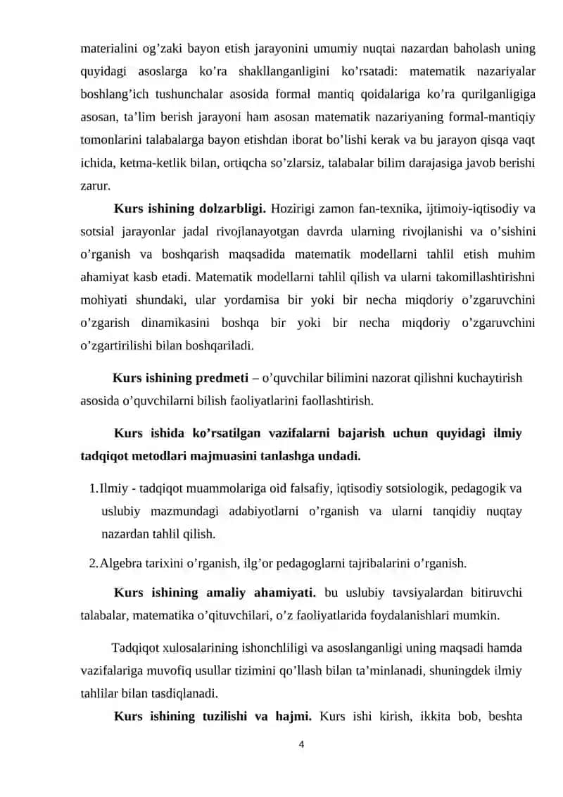 Metrik fazolar 4