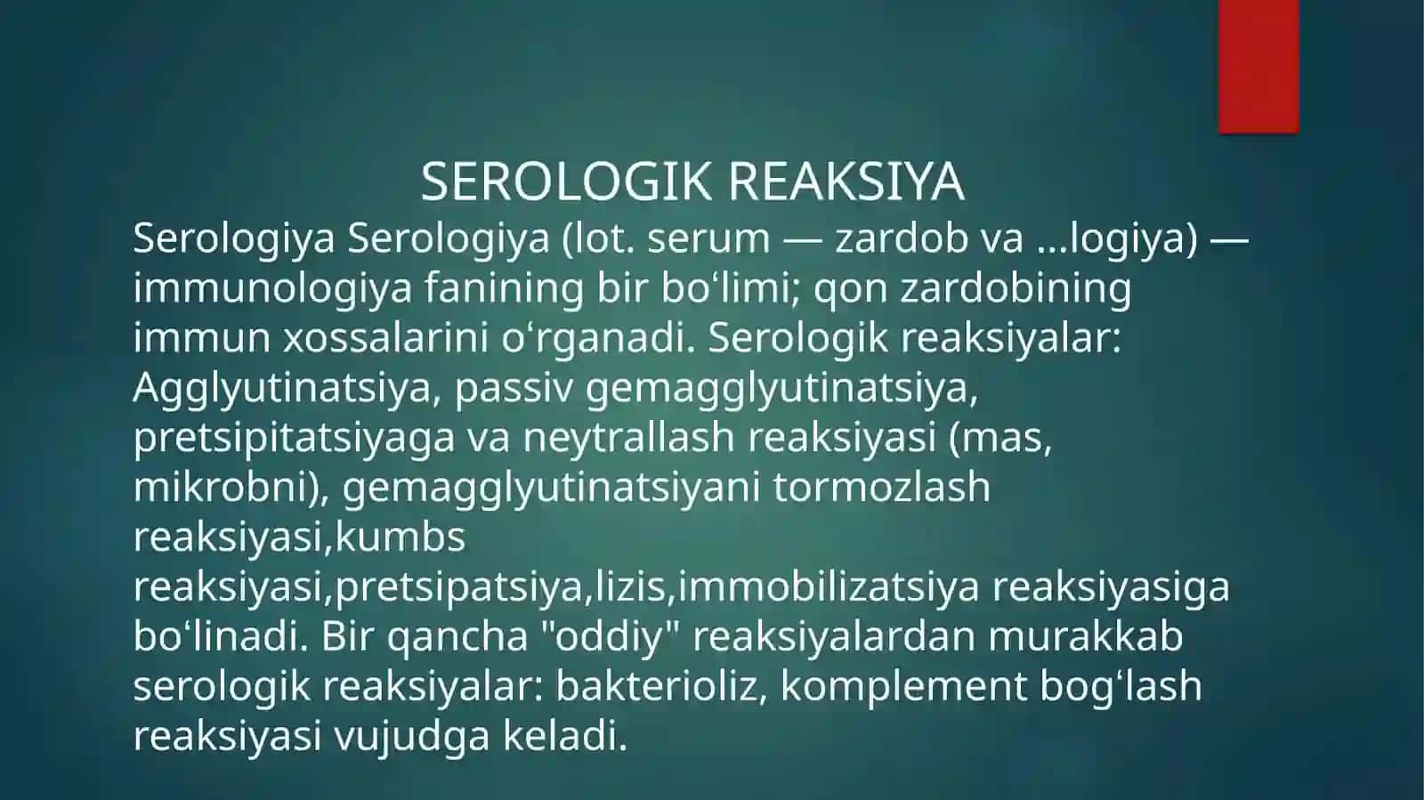Pediatriya serologiya 4