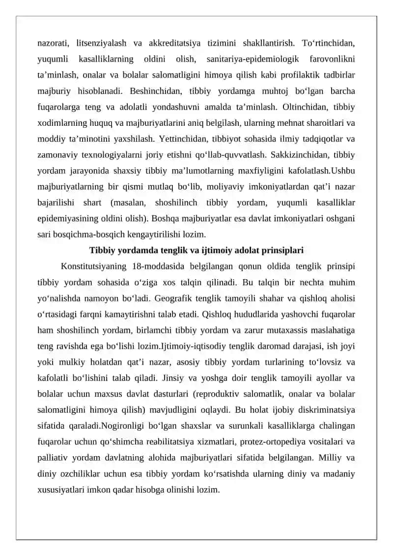 O‘zbekistonda tibbiyot tizimi takomillashuvi 4