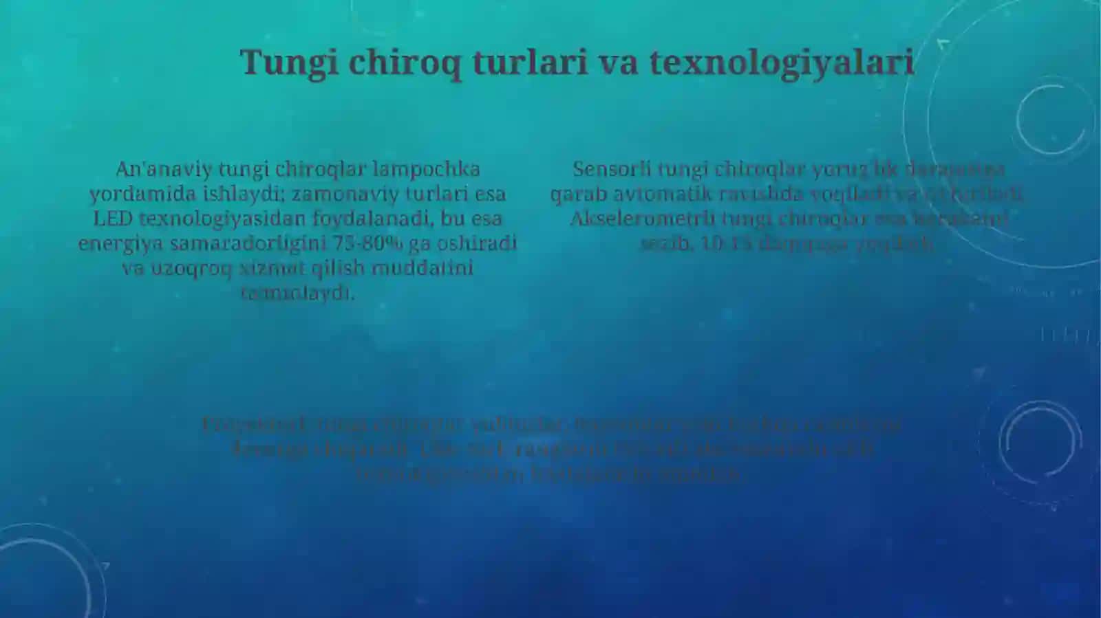 Tungi chiroqlar 4