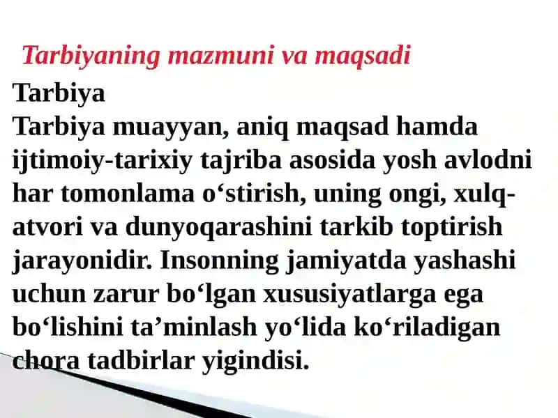 Tarbiyaning umumiy metodlari 4
