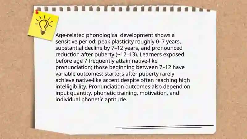 Age characteristics in learning a foreign language 4