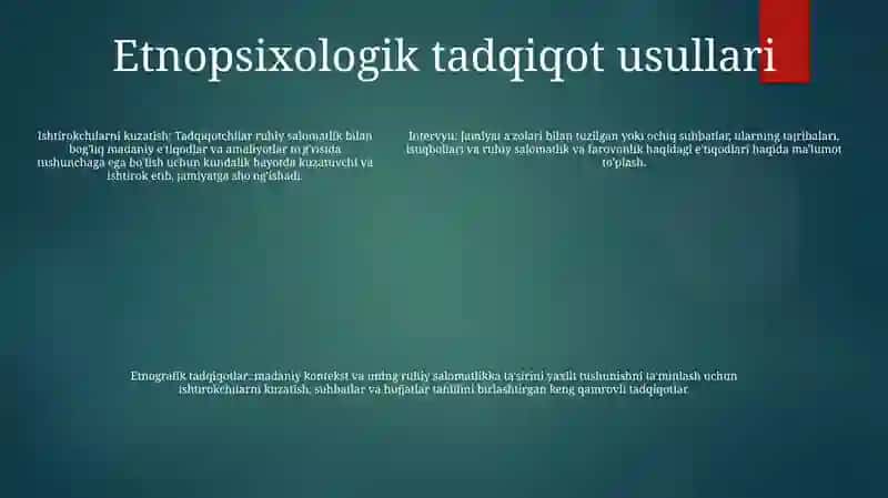 Etnik Guruhlar Psixologiyasi 4