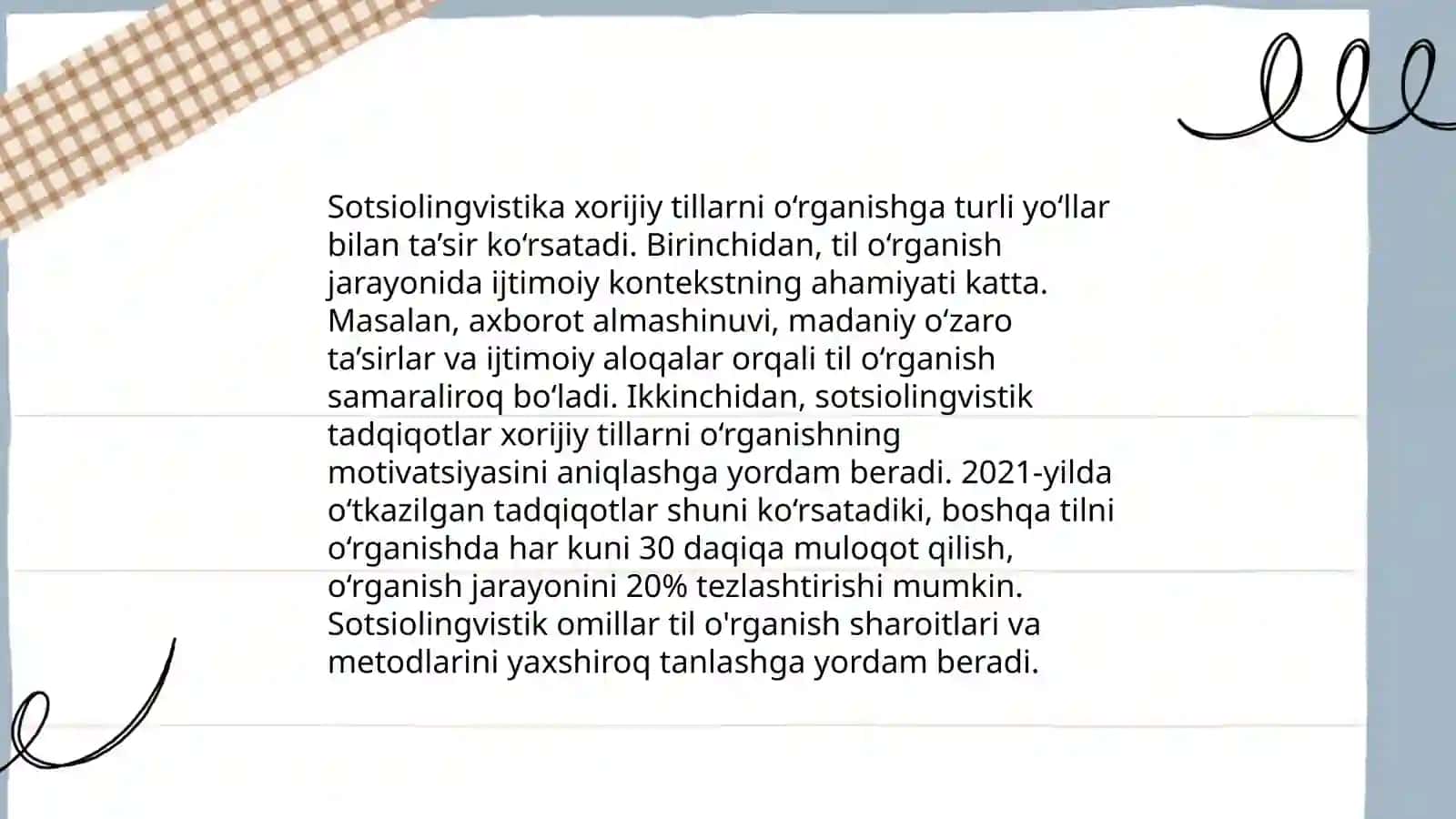 Sotsiolingvistika va xorijiy tillar 4