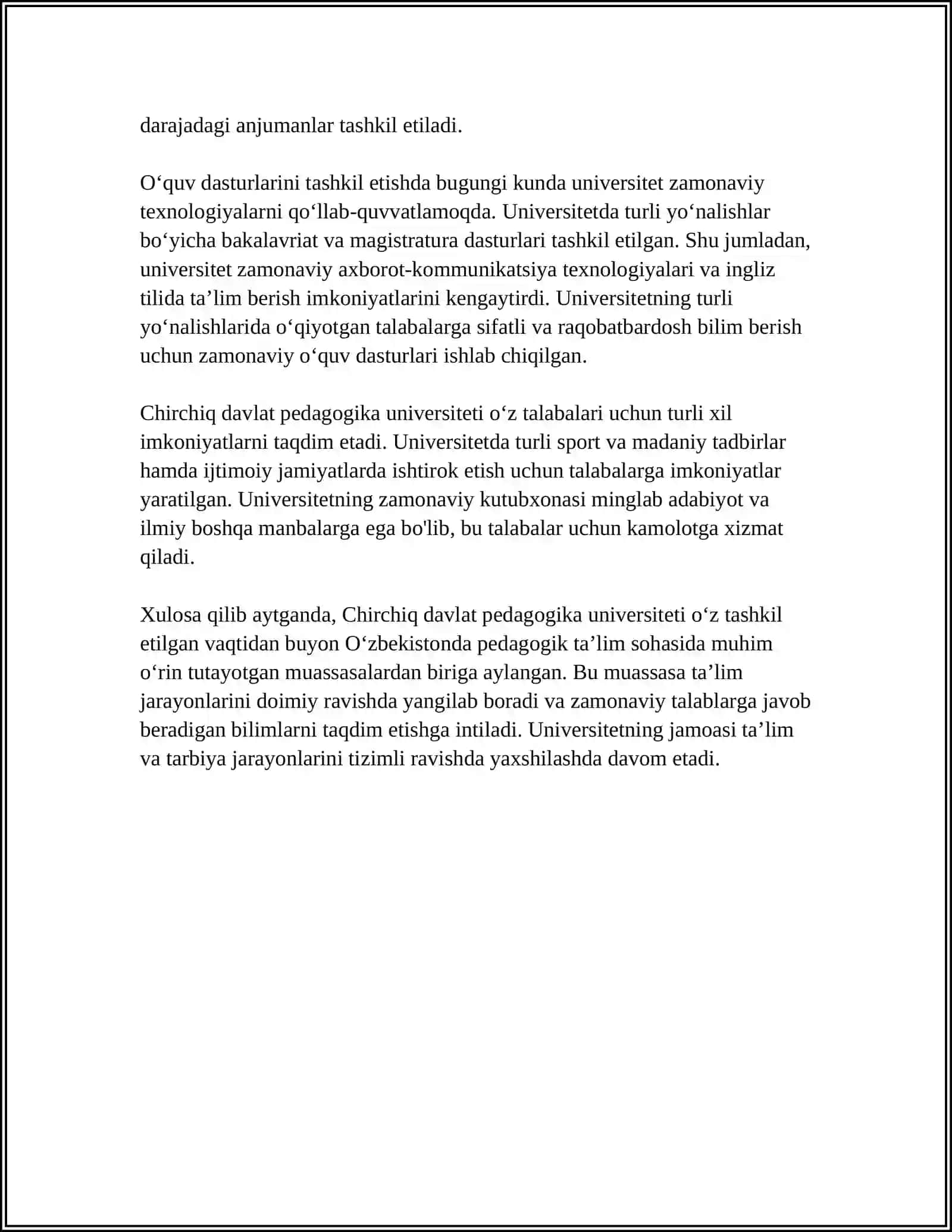 CHIRCHIQ DAVLAT PEDAGOGIKA UNIVERSITETI 4