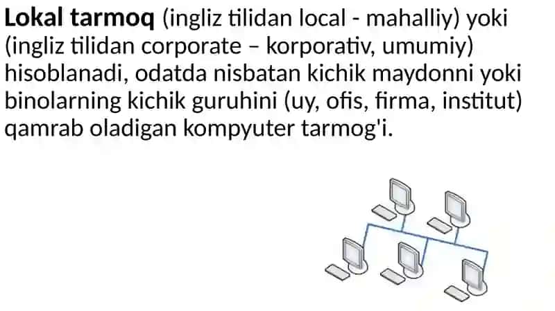 Kompyuter tarmoqlarining turlari 4
