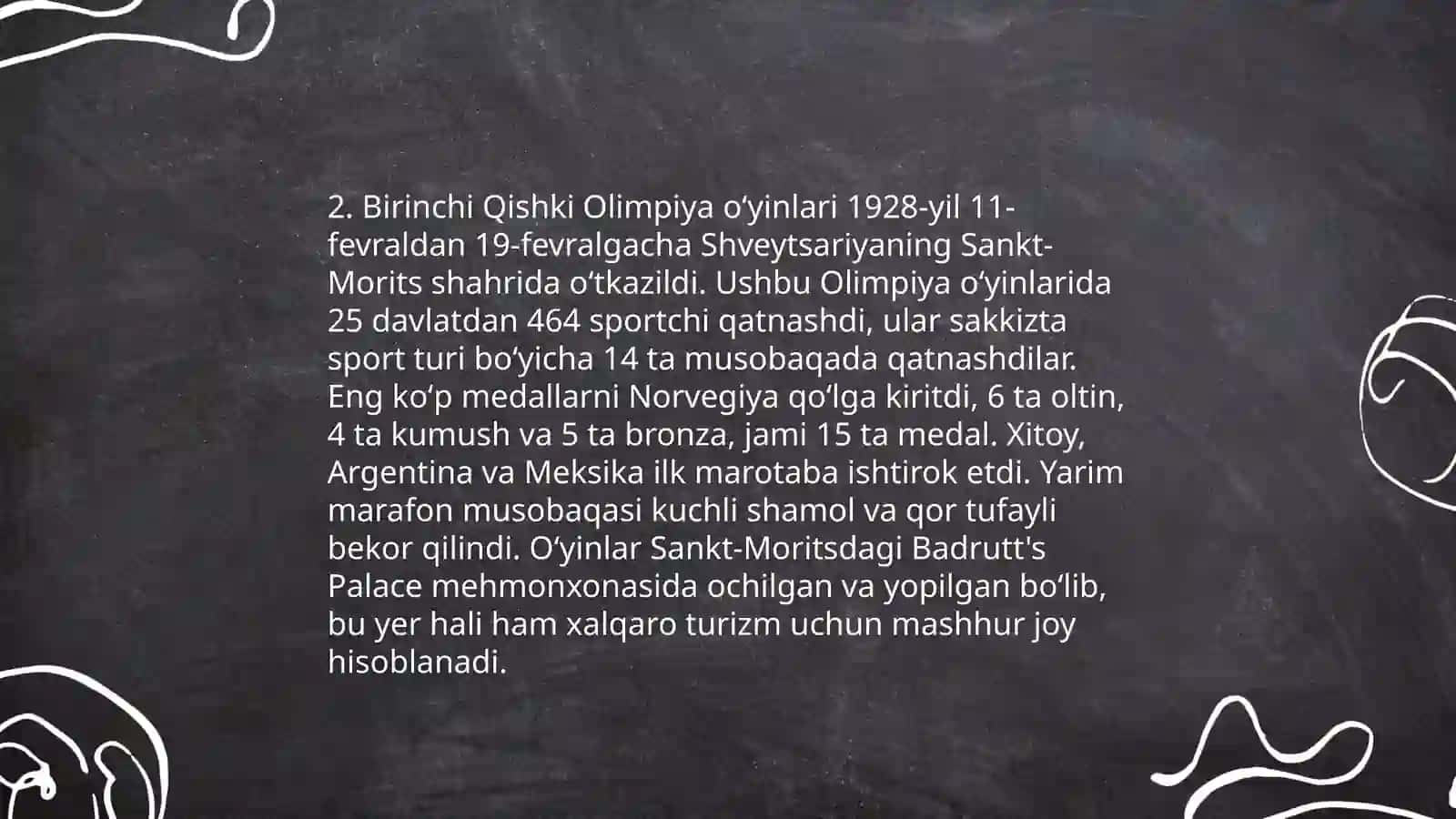 Qishki Oliympiya oʻyinlarining tarixi 4