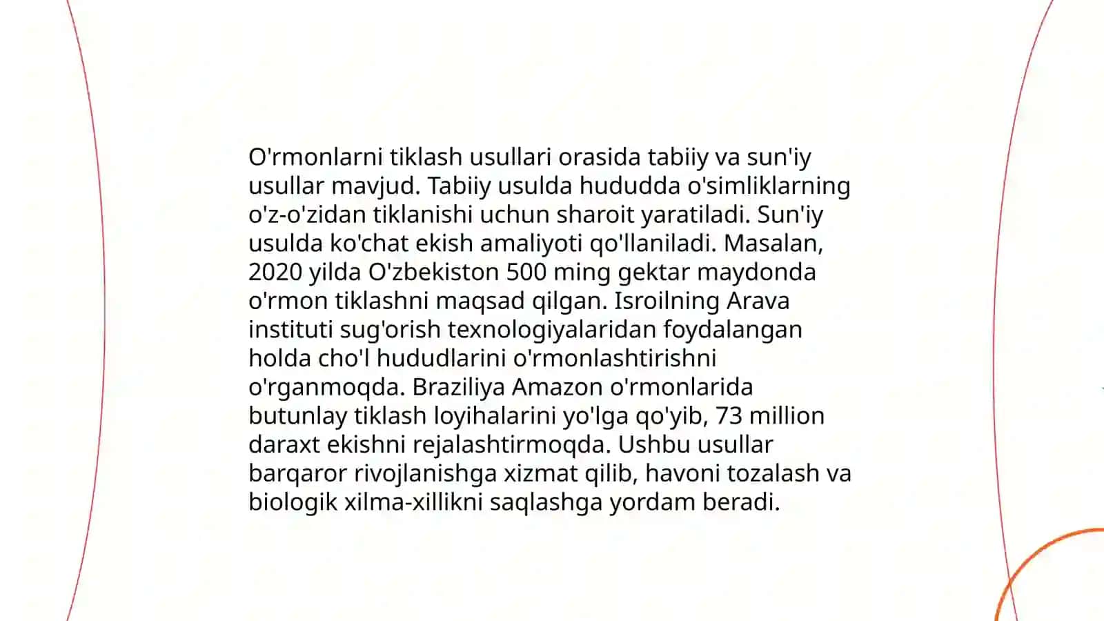 O'rmon ekotizimlari 4