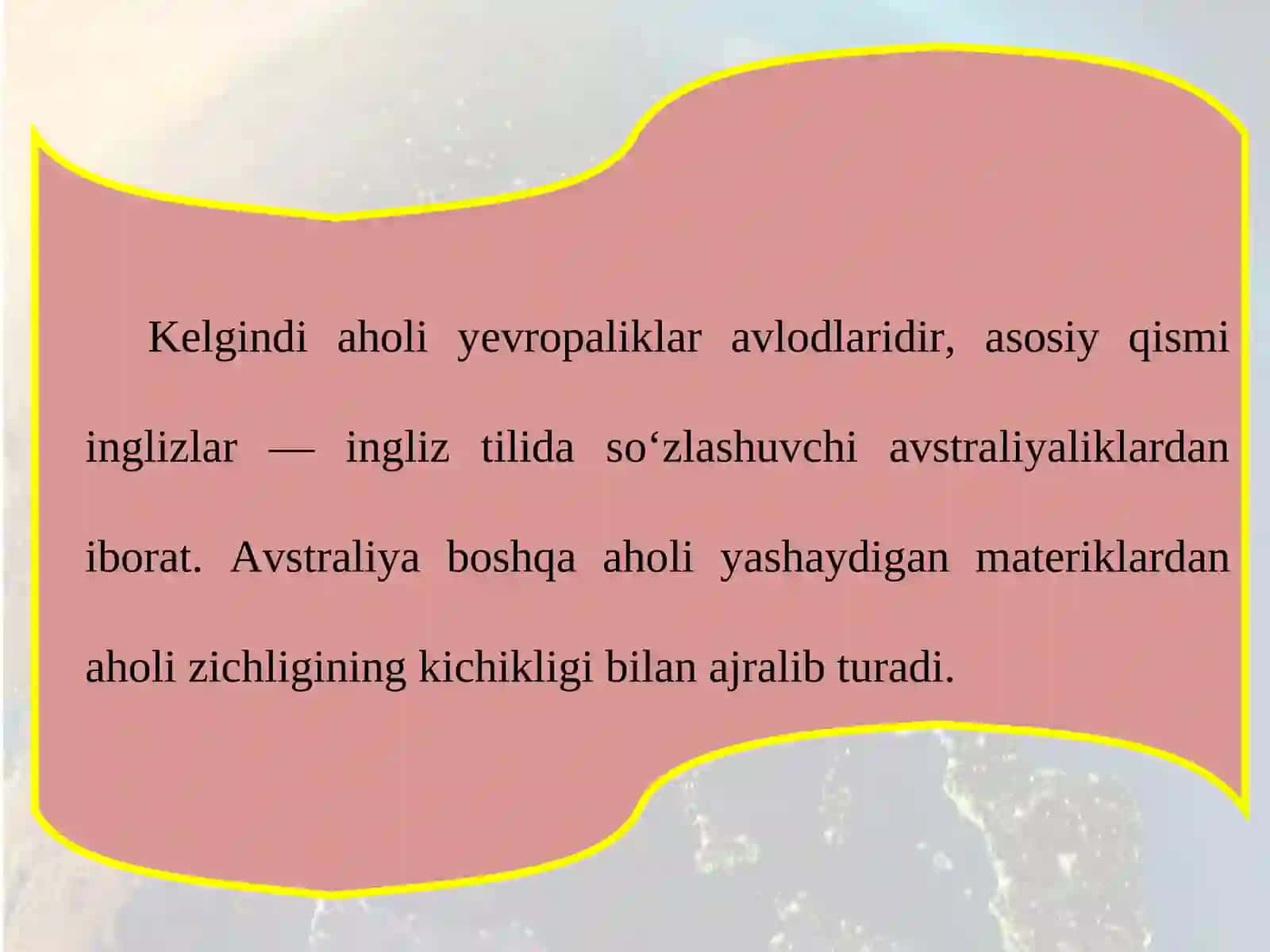 Materik aholisi va uning  tabiatga ta’siri 4