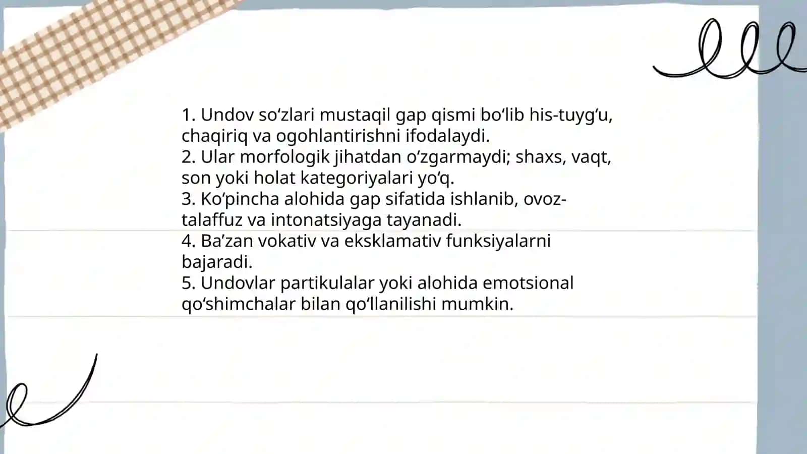 Undov va taqlid sozlar 4