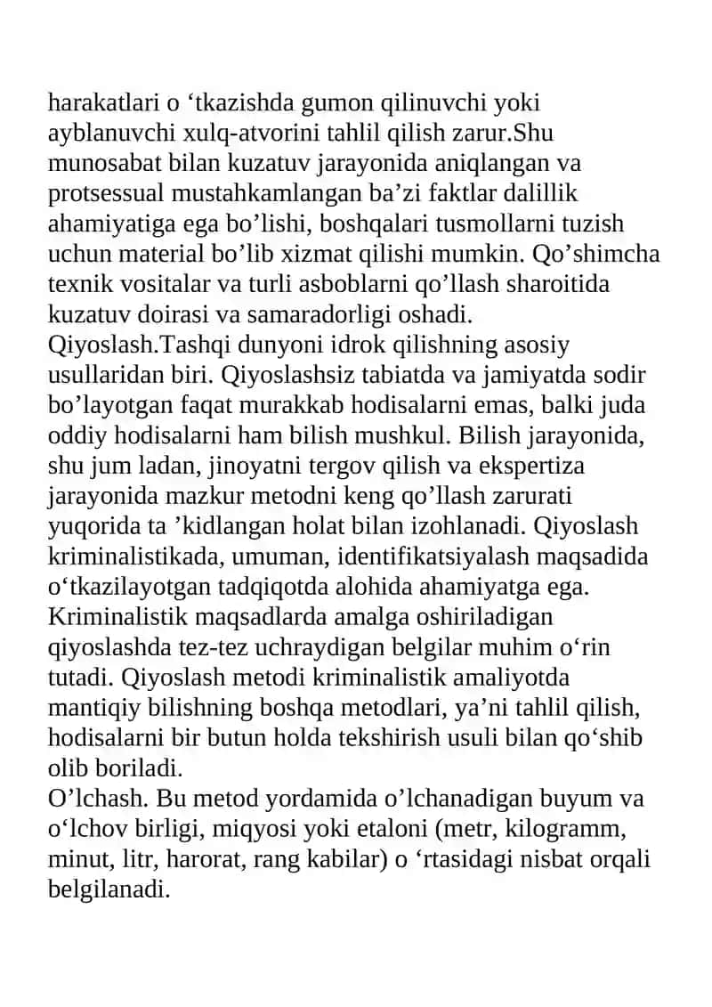 KRIMINALISTIKA METODLARI 4
