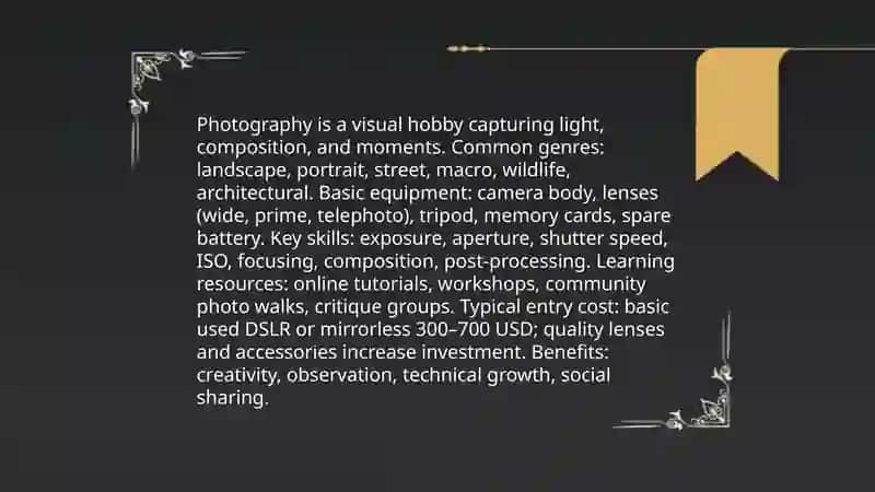 Hobbies 4