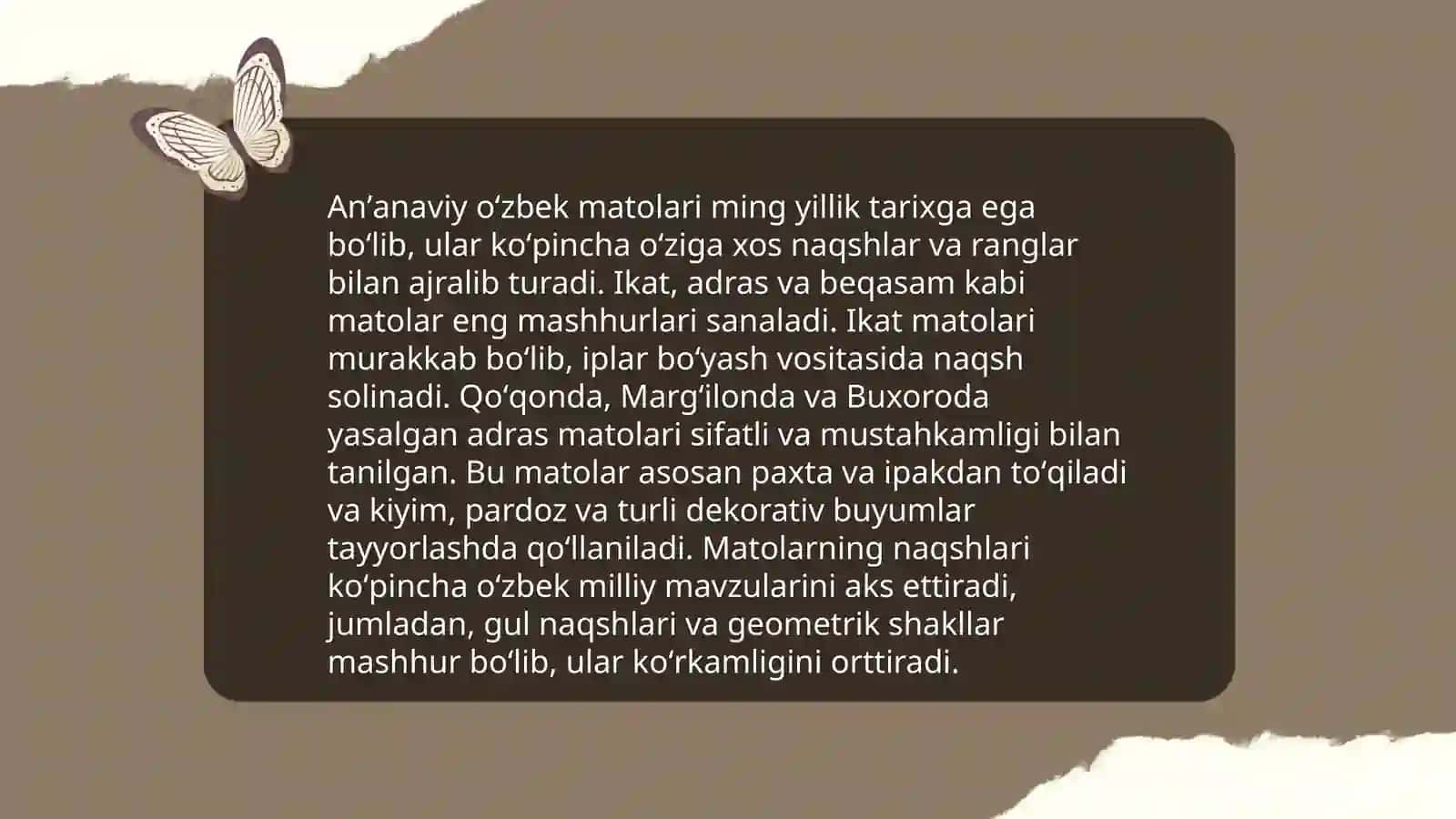 O'zbek milliy liboslari 4