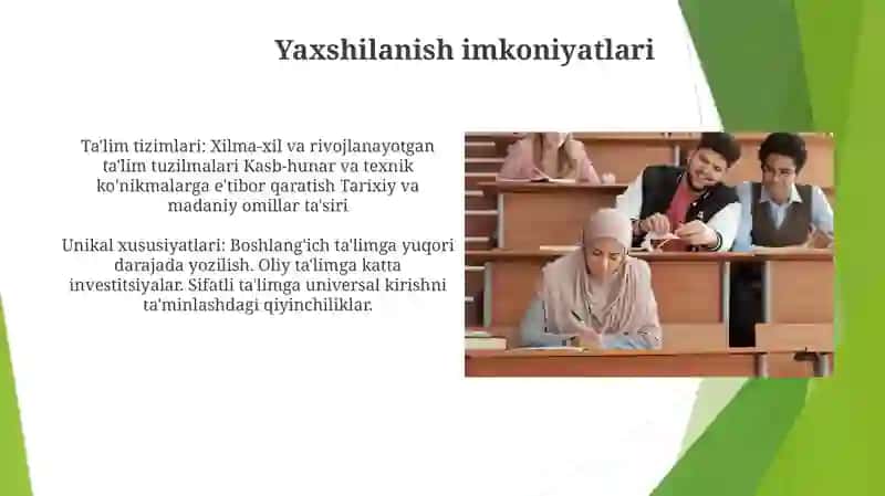 MDH Ta'limning O'ziga Xos Xususiyatlari 4