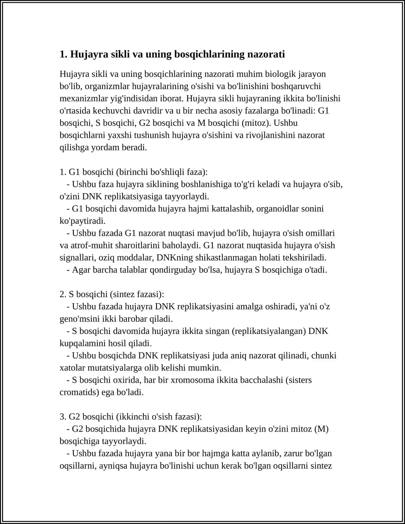 HUJAYRALAR PROLIFERATSIYASI 4
