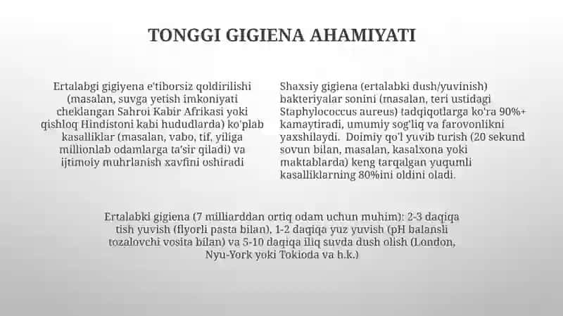 Bemorning shaxsiy gigiyenasi 4