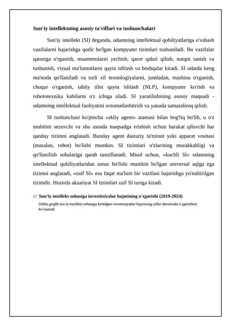 Sun'iy intellekt: Ta'riflar, turlari va usullari 4