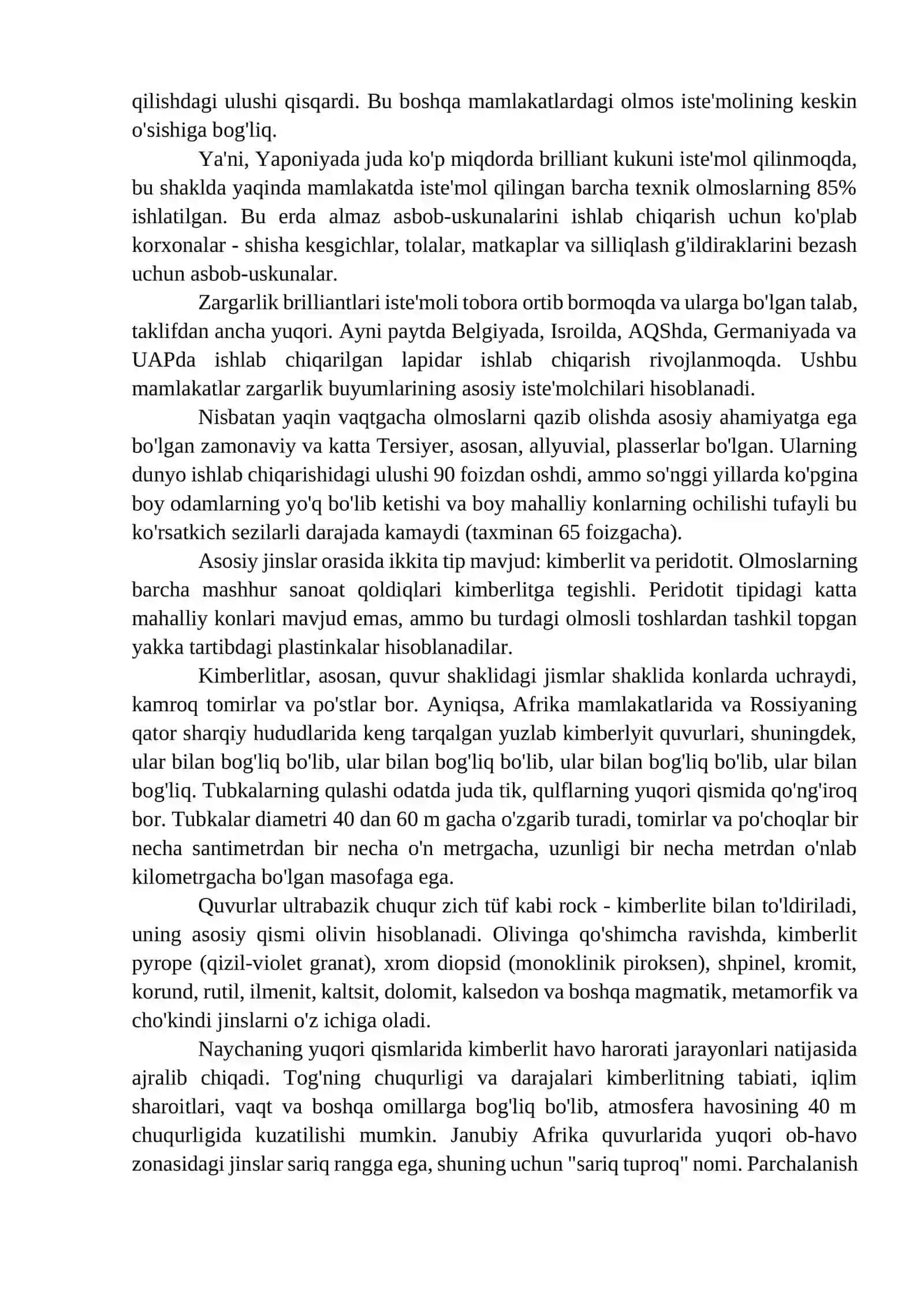 Olmosni gravitatsiya usulida boyitish 4
