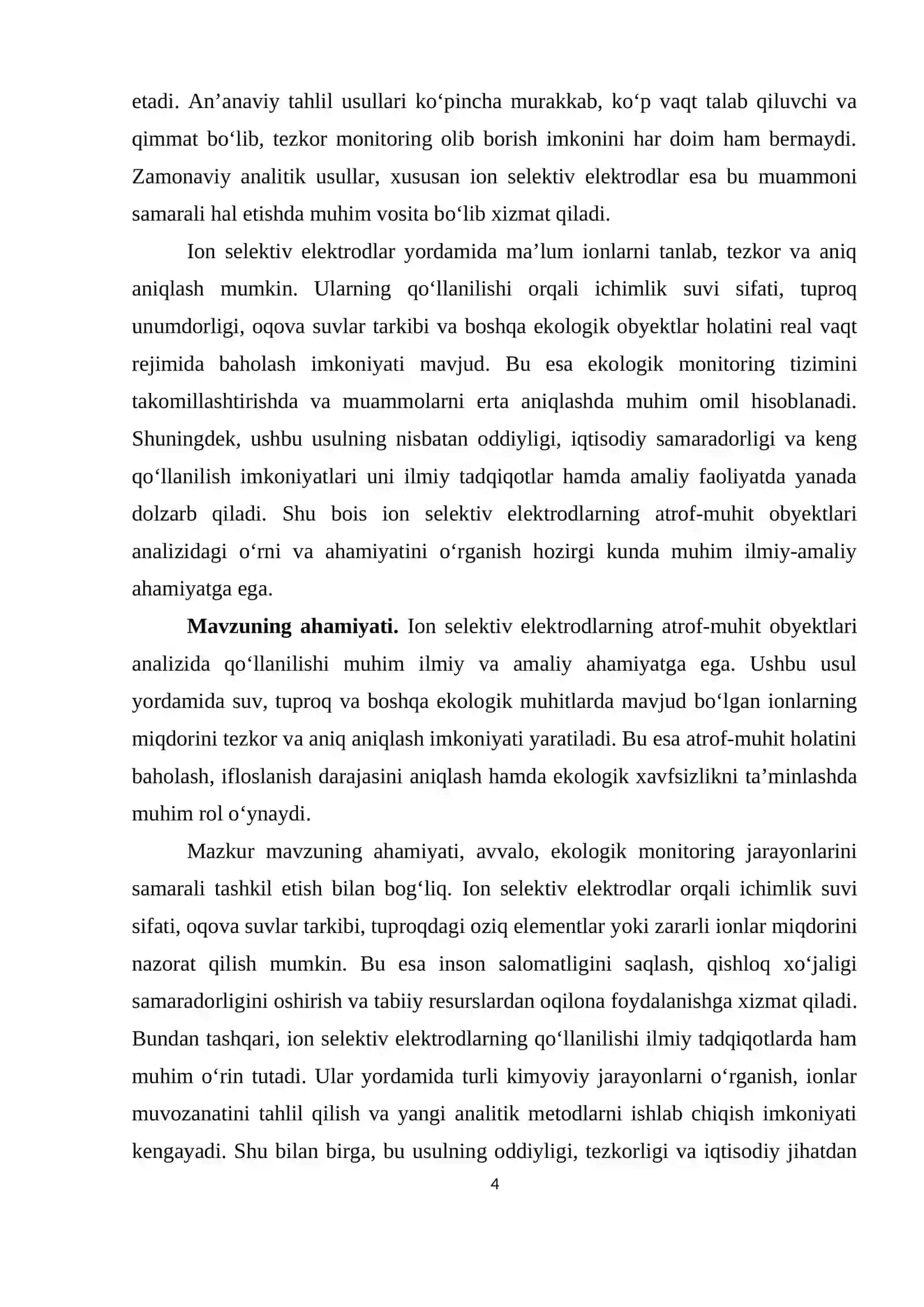 Ion selektiv elektrodlarning atrof 4