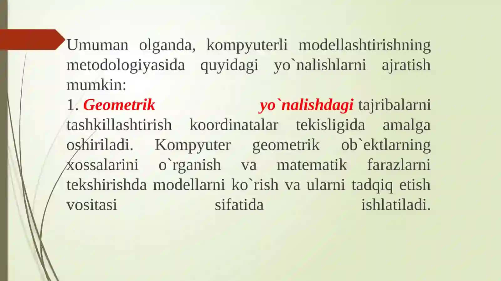 Avtomatlashtirilgan loyihalashtirish tizimlari 4