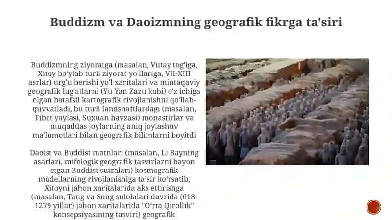 Xitoy geografik bilimlarning rivojlanishi 4