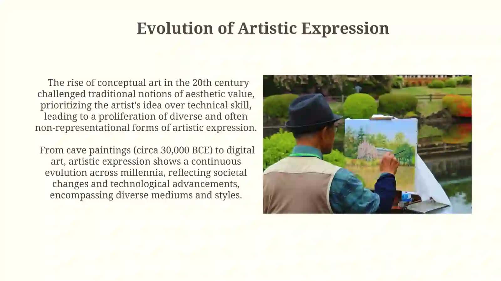Means of Artistic Expression 4