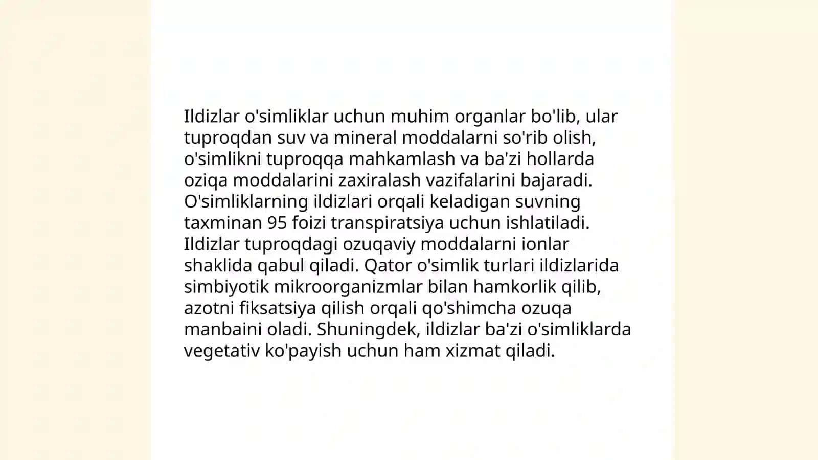 O'simlik organlarini taqqoslash 4