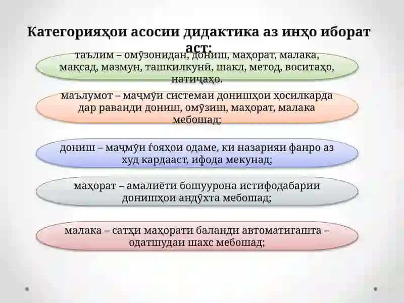 Дидактика – назарияи таълим 4