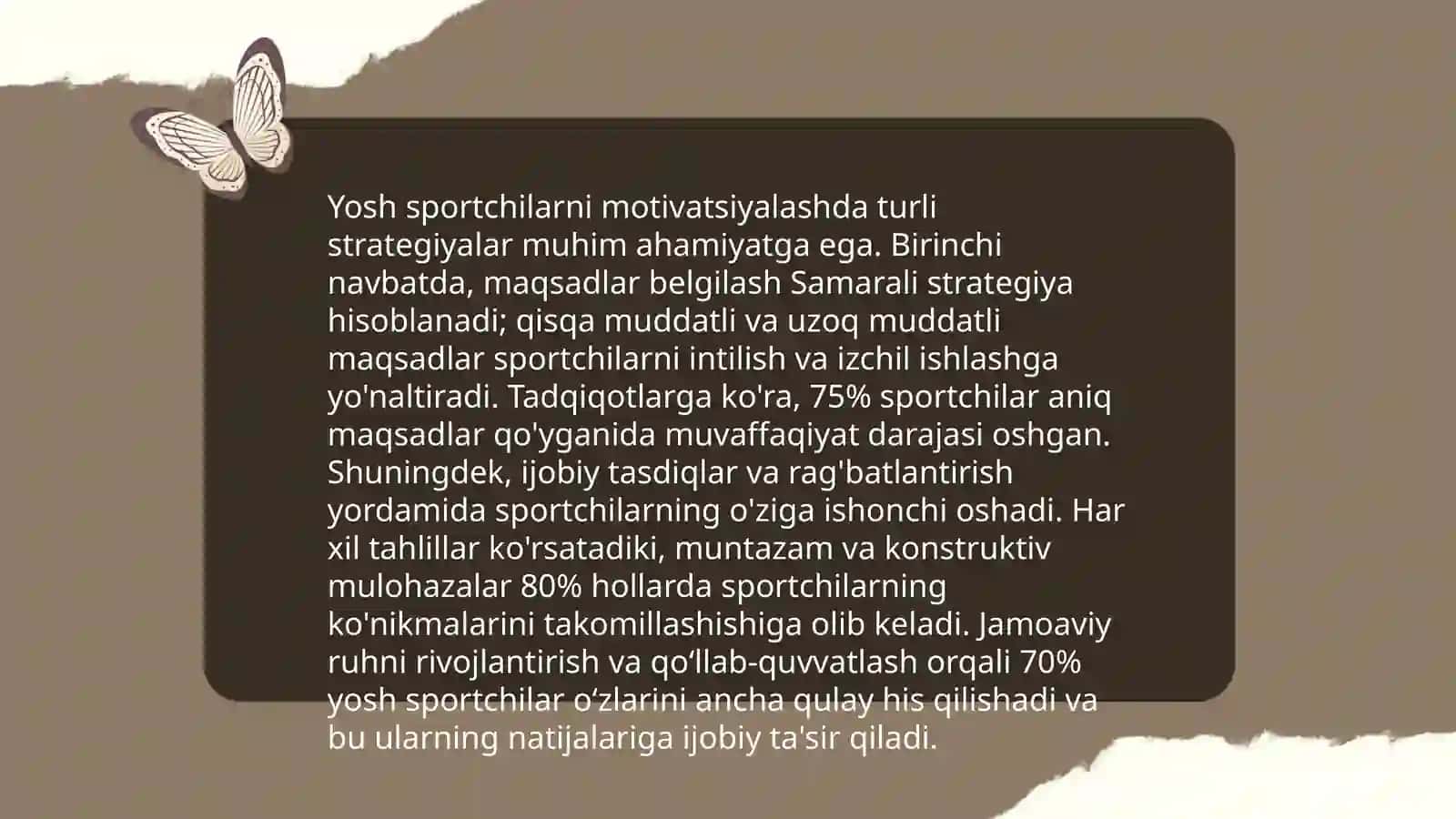 Bolalar sportining psixologik xususiyatlari 4